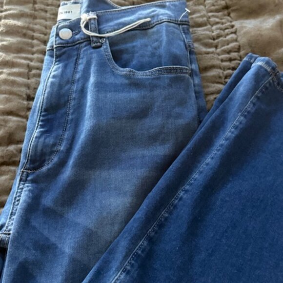 DL1961 Hepburn Wide-Leg High-Rise Relaxed Jeans Size 29 - Picture 6 of 6